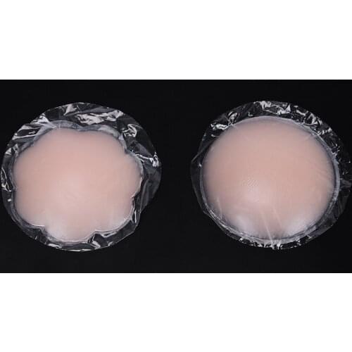 Womens Anti-Dropping Round Flower Silicone Complexion Patch Nipple Covers Petals Breast And Sticker Chest Intimate Accessories