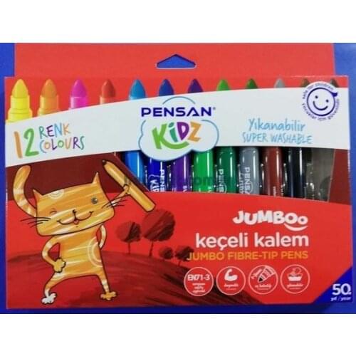 12 li jumbo felt pen pensan