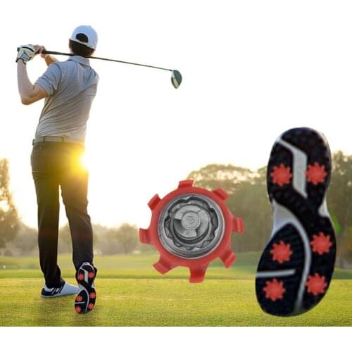 14pcs/lot Golf Spikes Pins Turn Fast Twist Shoe Spikes Durable Replacement Set Ultra Thin Cleats Pins Fits Ping System Spike