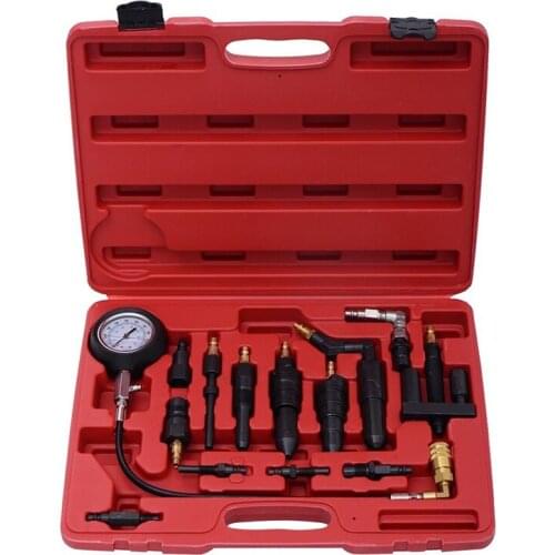 14 PCS Professional Diesel Engine Compression Tractor Semi Tester Test Set Kit diagnostic tools auto diagnostic tools
