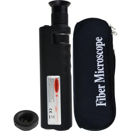 400x Fiber Optical Inspection (CL) Microscope LED Illumination Anti Slip Rubber