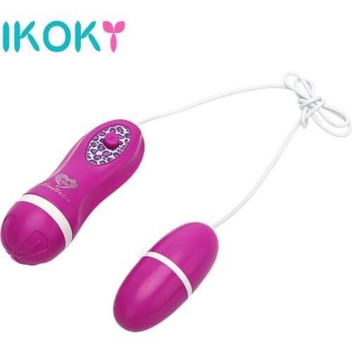 IKOKY Vibrator Strong Faloimitator Vibrating Egg Adult Product Clitoris Stimulator Sex Toys for Woman Female Adult Product