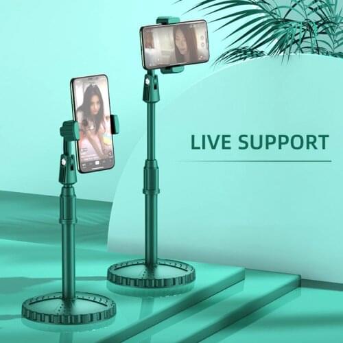 Flexible Adjustable Desktop Telescopic Cellphone Stand Holder Live Support Lazy Phone Holder Stand for All Phones Desk Bracket