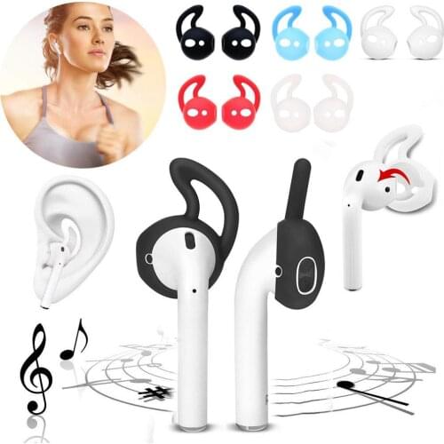 Kuulee 1/3/5 Pairs Ear Hook Earbud Headset Cover Holder for Apple AirPods Sport Accessories