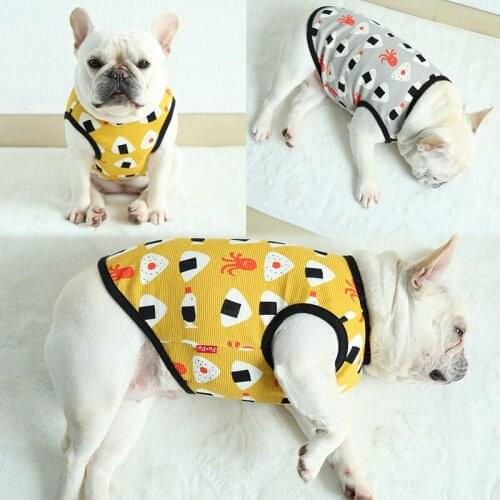 Summer French Bulldog Clothes Pug Dog Dress Poodle Bichon Schnauzer Frenchies Dog Clothing Skirt Pet Costume Outfit Dropshipping