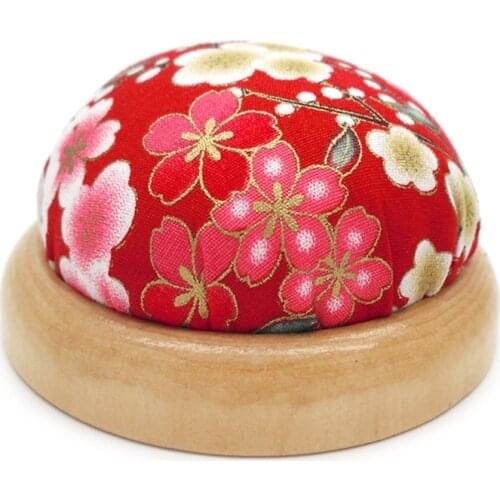 Lovely Ball Shaped Needle Pin Cushion Holder Pincushion Stitch Needlework Mat 896B