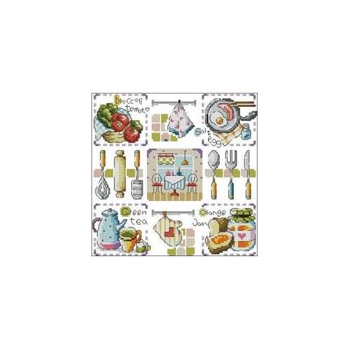 Little Pirate Counted Cross Stitch Kit Cross stitch RS cotton with cross stitch SR-B88 kitch sample