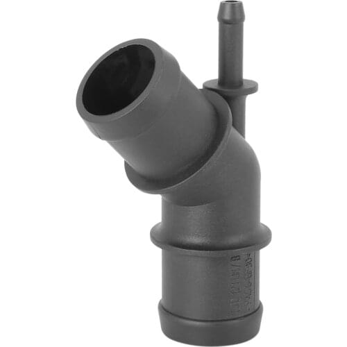 X Autohaux New Radiator Coolant Hose Connector 1J0121087B for VW Golf Jetta Passat Beetle EOS