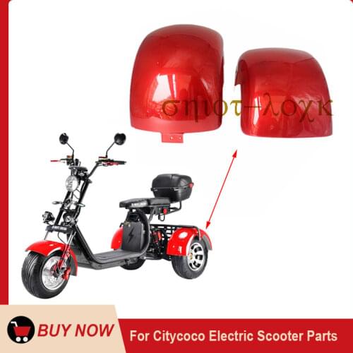 Free Shipping Plastic Parts Shell Flaps Front And Rear Fender Mudguards For Citycoco Modified Accessories parts