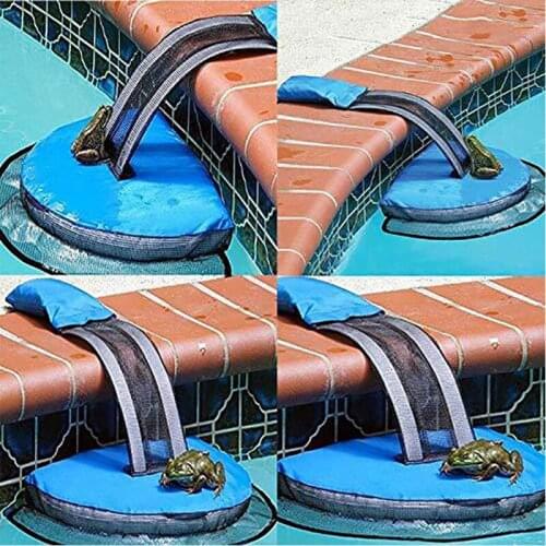 Frog Escape Net Floating Step For Frogs Animals Escape Net Swimline Swimming Pool Critter Escape Slope Pool Accessories