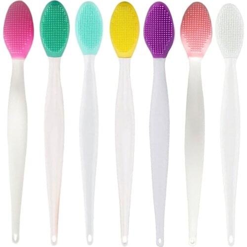 Face Clean Handheld Brush Blackhead Remove Massager Brush Makeup Tools