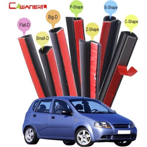 Cawanerl Auto Seal Edge Trim Weatherstrip Rubber Car Seal Sealing Strip Kit For Daewoo Espero Kalos Lacetti LeMans Lanos