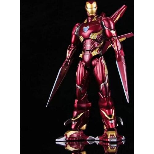 High-quality Marvel Avengers SHF Iron Man MK50 model MK85 nano armor can do hand-made ornaments boxed boy toy gift box gift