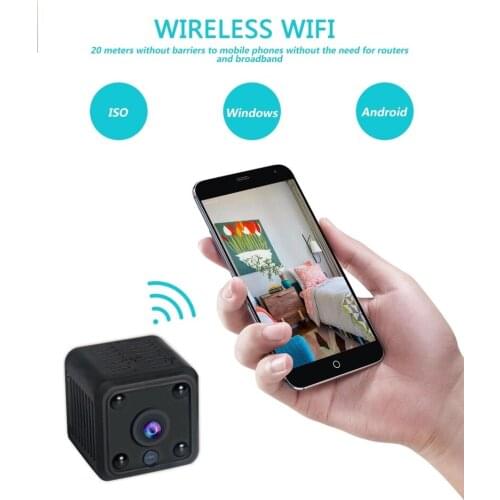 MC61 MINI1080P Night Vision WiFi Network Camera Motion Detection Video Recorder Mobile APP Remote Reception HD Smart Camera