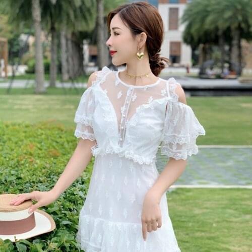 Wtianyuw Summer Dresses With Lace
