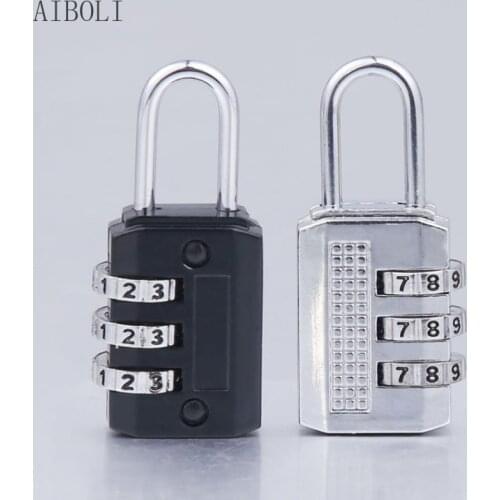 Japanese and Korean Student Code Lock, Schoolbag Code Padlock