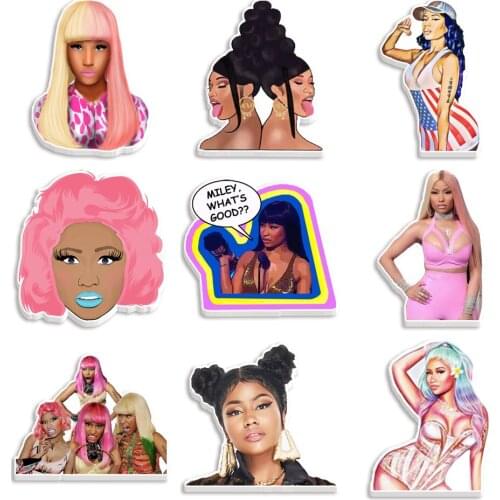 Famous Singer Cabochon American Stars Planar Resin Flatback Printed for Keychains Hair Bow DIY Home Decoration 30 Pcs