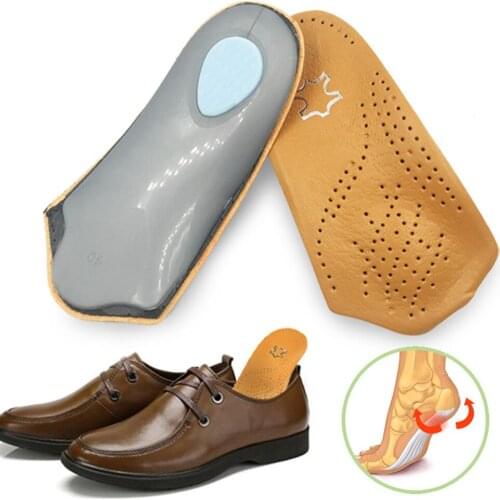 1 Pair Unisex Orthopedic Insoles for Flat Foot Flat Foot Correct Orthopedic Insole Foot Care Health Orthoses Insole Shoe Pad