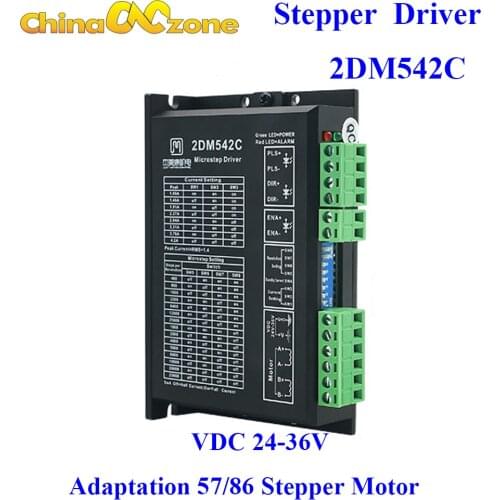 2DM542 4.2A Stepper Motor Driver CNC router Controller Stepper Motor Driver 24-36VDC Nema M542 Stepper Motor for 3D printer