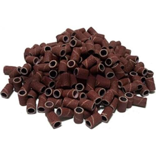 100x Nail Drill Grinding Nail Drill Sanding Belt Pedicure for Manicure 180