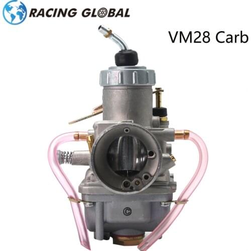 ALCON-Mikuni VM28 32mm Carburetor Manual Damper Carb For Yamaha DT125 125cc Moto Dirt Pit Bike ATV Quad High Performance