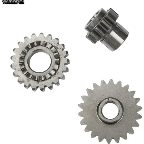 Motorcycle Start Gear Bridge Gear Driven Gear Kit For YinXiang YX 150cc 160cc Horizontal Engine Dirt Pit Bike Parts