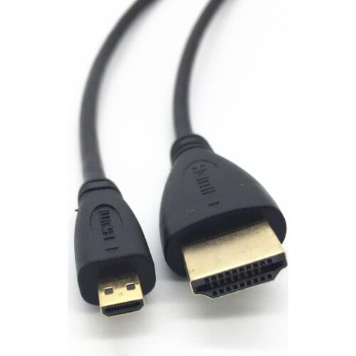 NEW HDMI Male To Micro HDMI Adapter Converter Cable Cord for Nikon Coolpix W300 Coolpix B700 W300s A900