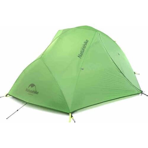 Naturehike 2 Person Nylon Silicone Coating Hiking Tent Outdoor Double Layer Waterproof PU4000 Climbing Mountain Camping Tents