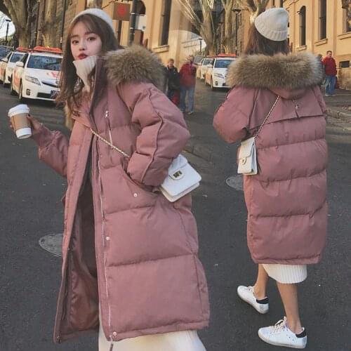 Parka Autumn Winter Jacket Women Clothes Vintage Warm Coat Female Womens Down Cotton Jacket Warm Thick Long Parkas Oversized