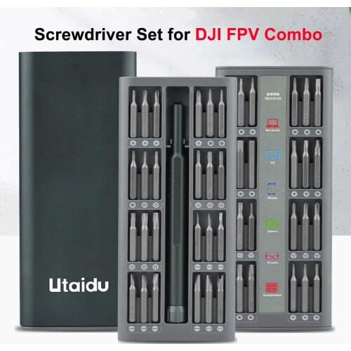 Professional Screwdriver Set for DJI FPV Combo/AIR 2S Disassembly Machine Precision Screw Bolt Driver Repair Tool Drones Kit
