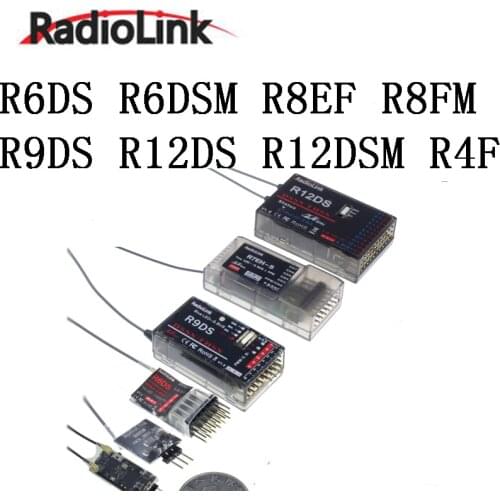 Radiolink Receiver R6DS R6DSM R8EF R8FM R9DS R12DS R12DSM R4F R4FG R7FG Byme A D Flight Controller Free Shipping