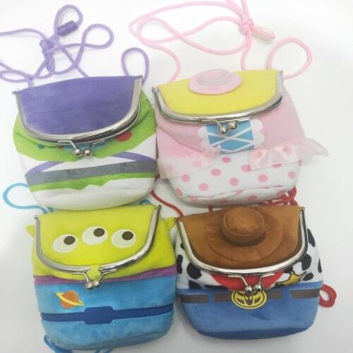 Disney Toy Story Bath Lightyear clip bag hudibas three eyed shepherdess messenger clip bag storage bag child toy birthday gift