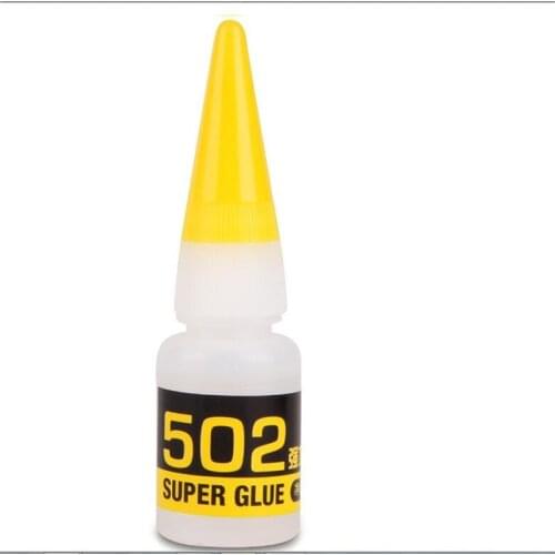 Super Liquid Glue 502 Cyanoacrylate Strong Metal Glass Repair Liquid Quick-drying Adhesive Super Glue Office Supplies Tool