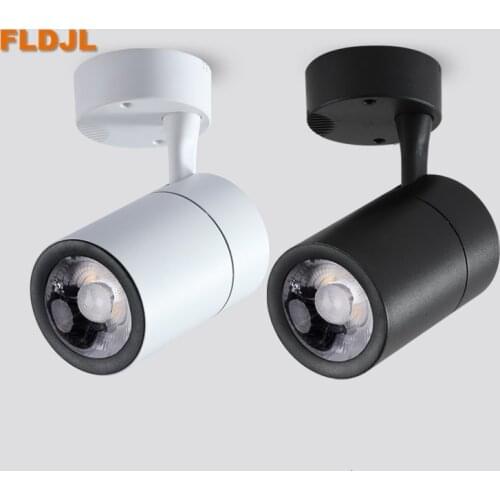 Led COB lamp LED Downlights 7w 12w 20w 30w Surface Mounted LED Ceiling Lamps Spot Light Rotation LED Down