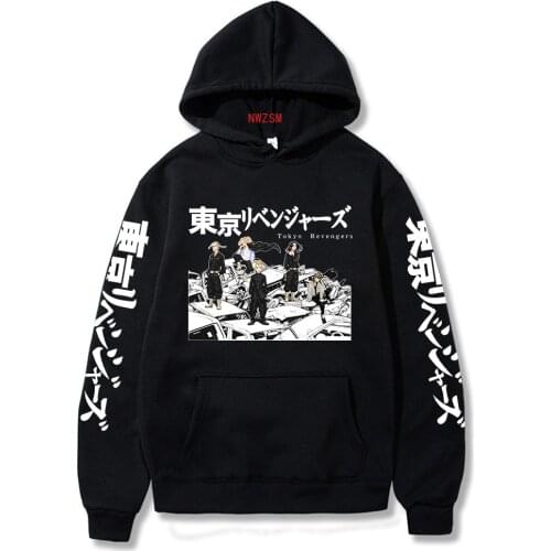 Tokyo Revengers Hoodie Mens Sweatshirts Anime Graphic Hoodie for Men Sportswear Cosplay Clothes