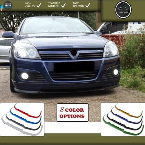 For vauxhall opel astra h front lip universal spoiler lip bumper 3 piece free fast shipping designed full harmony body kit design