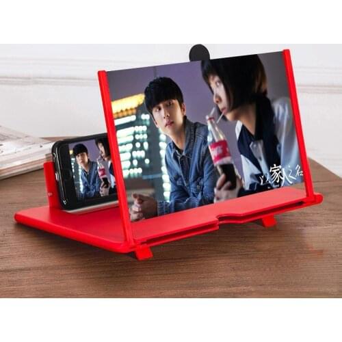 Mobile Phone Screen Amplifier Students Children Watch Learning Video Eye Protection Artifact Mobile Phone Hd Magnifying Glass