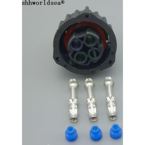 Worldgolden 3pin 2.5mm odometer speed sensor plug sealed automotive connector 1-1813099-2/1-967325-2