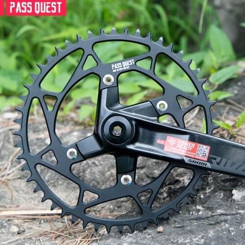 PASS QUEST chainring gear is suitable for SRAM AXS RIVAL107BCD chain positive negative tooth eagle electric variable Road BIKE