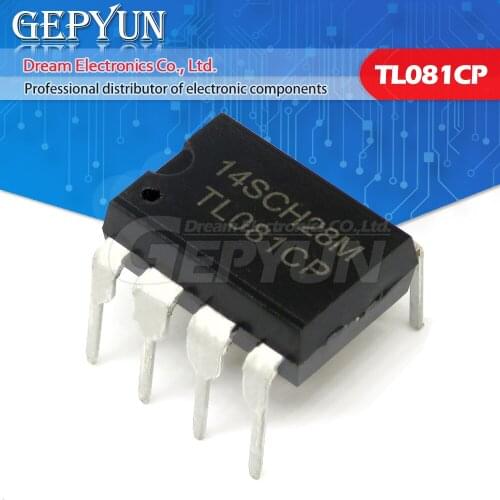 10PCS TL081CP DIP8 TL081 DIP TL081C DIP-8 new and original IC