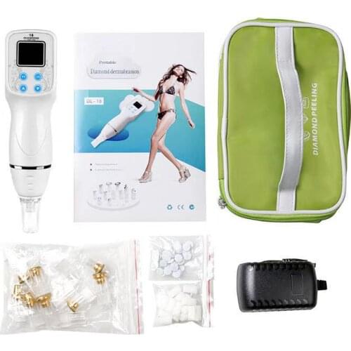 2in 1 Blackhead Remover Vacuum Diamond Dermabrasion Machine Skin Rejuvenation Facial Pore Acne Cleanser Face Massage Beauty Skin