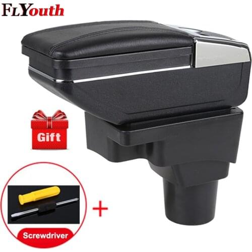 For Chevrolet Aveo Sonic Lova T250 T300 2011-2014 Car Armrest Box Central Store Content Storage Box Cup Holder Car-Styling