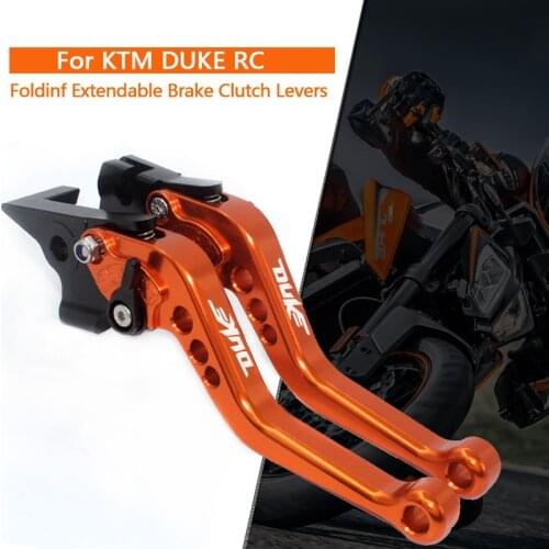 For KTM 125Duke 200Duke 250Duke 390Duke RC125 RC200 RC390 RC 125 200 250 390 Duke Motorcycle short Adjustable brake clutch lever