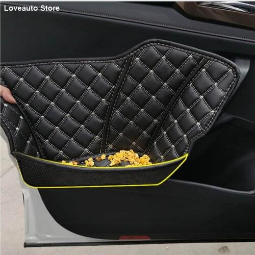 For Toyota RAV4 RAV-4 2019 2020 2021 Car Front Rear Door Inner Armrest Handle Door Multifunctional Storage Box Car Accessories