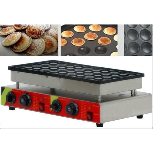 Free Shipping Electric 110v 220v Poffertjes Grill Dutch Waffle Maker Mini Pancake Machine