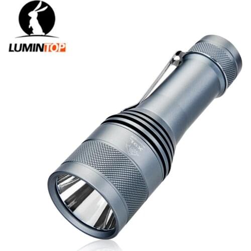 Lumintop FW21 X9L Infinite Dimming Flashlight Cool White SBT90.2 max 6500 lumen Long beam throw 810 meter 21700 Tactical Torch