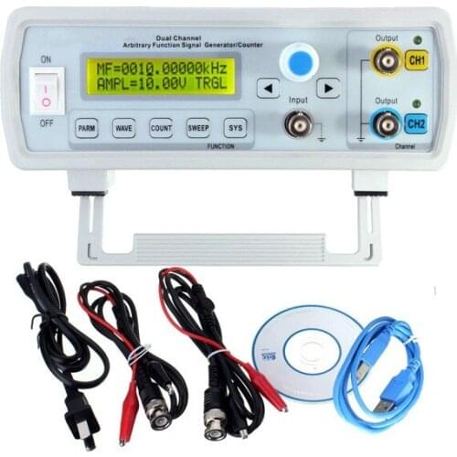 FY3224S (FY3200S-24M) 24MHz Dual-channel Arbitrary Waveform DDS Function Signal Generator Sine Square Wave Sweep Counter
