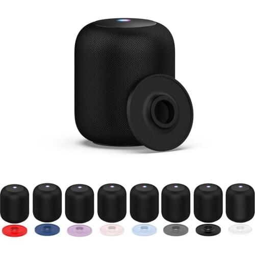 Speaker Holder Desktop Silicone Base Holder Stand Shock Absorption Bases For HomePod Mini