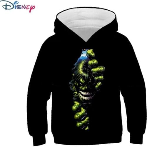 New Super-Hero Hulk hoodie Kids Boys Clothes Summer Short Sleeve Girls Tops hoodie Children Clothing Kids Boys Girls hoodie