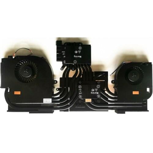 New CPU GPU Cooling Heatsink fan Cooler for Clevo X17SN X170 X170SM-G X7200 6-31-X17SN-104